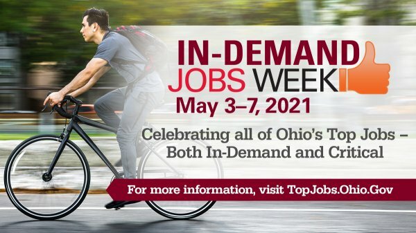 In Demand Jobs Week poster
